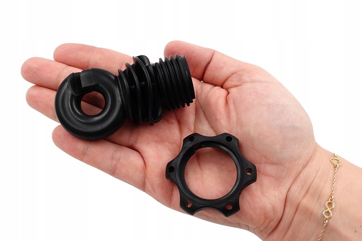 25x Izolator Okrągły Z Nakrętką Do Drutu Linki Na Słupki Izolatory Pastuch