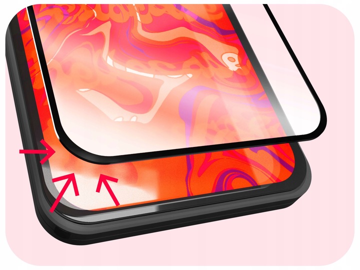 2-pak Szkło Hartowane do Realme 11 Pro 5G (Ochronne Pełne Na cały ekran 5D)