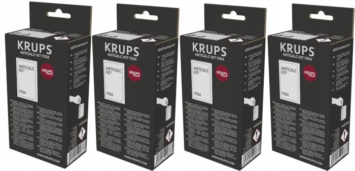 4xOryginalny zestaw do odkamieniania KRUPS F054001A
