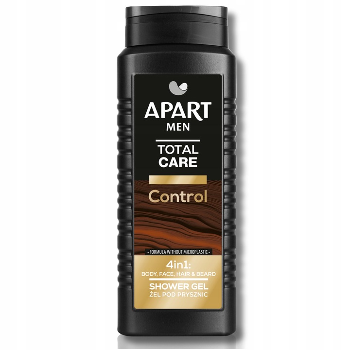 APART Żel pod Prysznic Męski 3w1, 4w1 Ciało, Twarz, Włosy, Broda 5 x 500ml