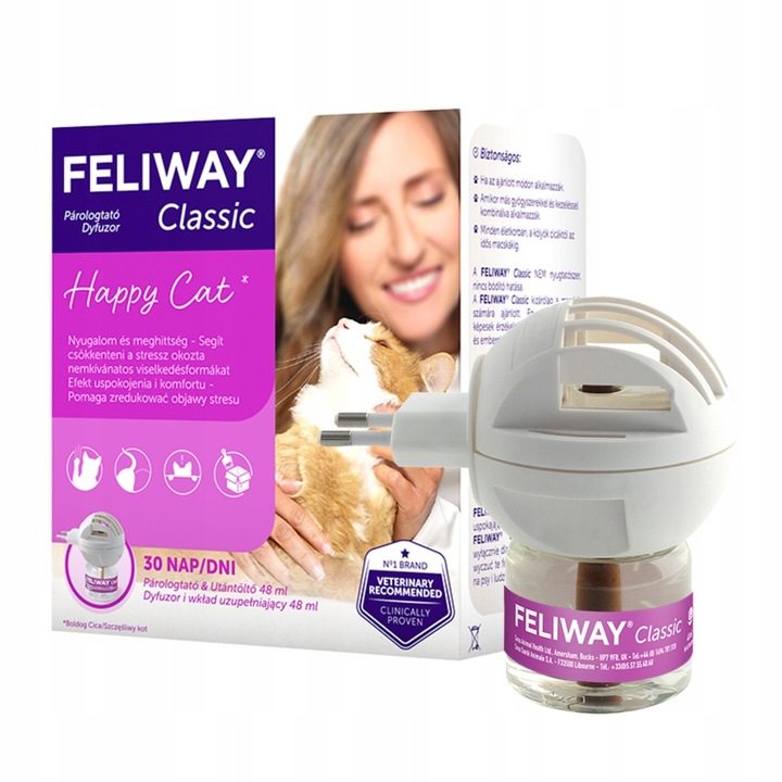 FELIWAY DYZFUZOR + wkład 48 ml feromony dla kota