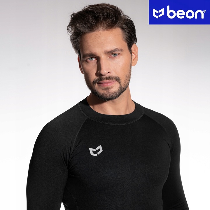 KOSZULKA TERMOAKTYWNA MĘSKA TERMICZNA DŁUGI RĘKAW BLUZKA SZYBKOSCHNĄCA M