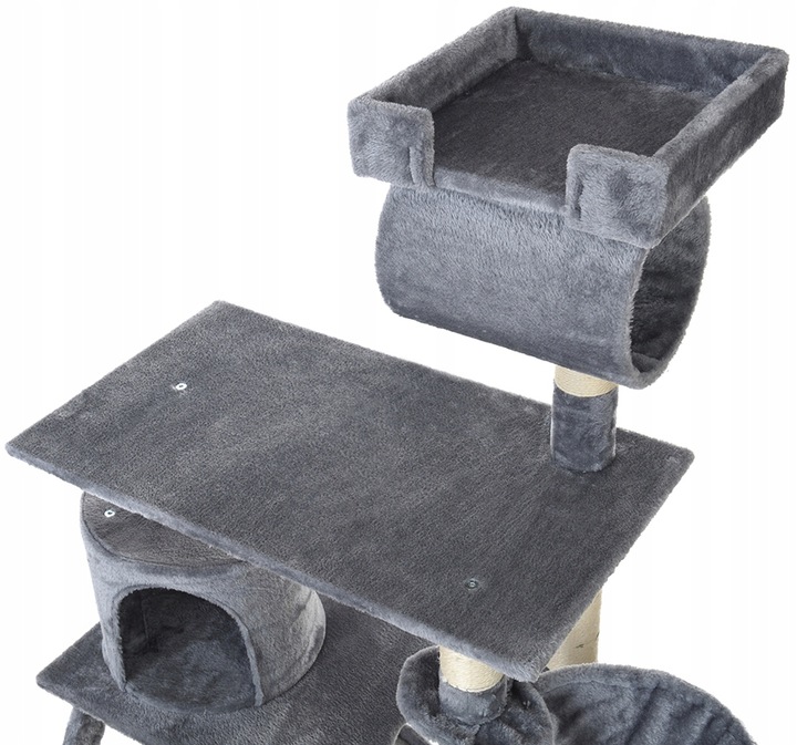 DRAPAK DLA KOTA WIEŻA LEGOWISKO DOMEK Z HAMAKIEM