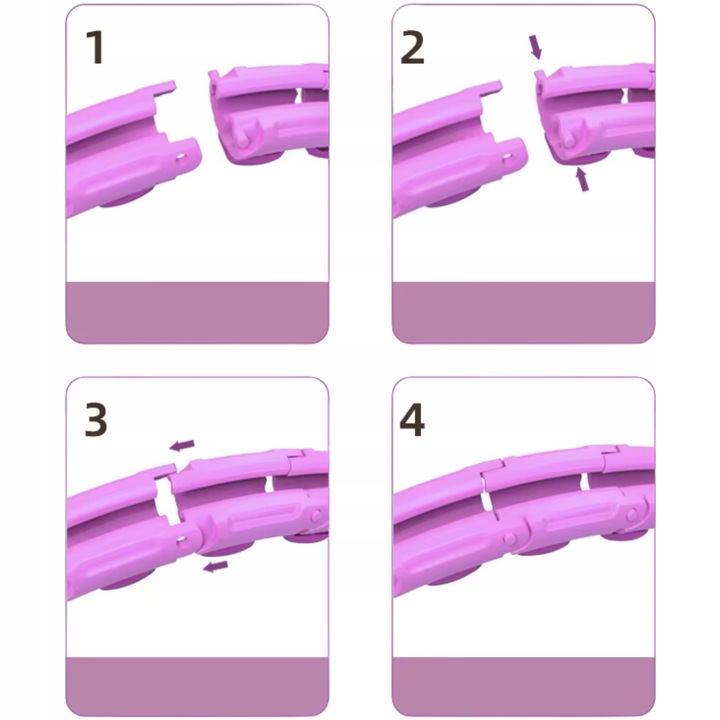 HULA HOP ODCHUDZAJĄCY SMART Z LICZNIKIEM I OBCIĄŻENIEM HULAHOP ODCHUDZAJĄCE