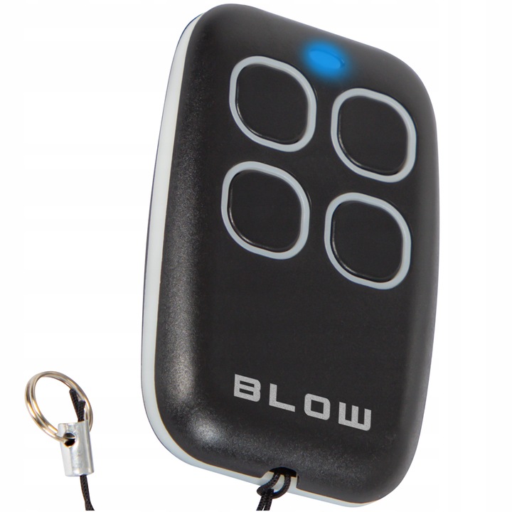 PILOT DO BRAMY UNIWERSALNY SAMOKOPIUJACY ALARM ROLET 433MHz 4 KANAŁOWY