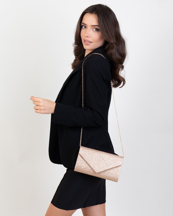 TOREBKA WIECZOROWA damska KOPERTÓWKA WIZYTOWA elegancka BROKAT