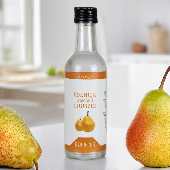 Zaprawka esencja o smaku GRUSZKI NA 16L BARDZO WYDAJNA Domowy alkohol