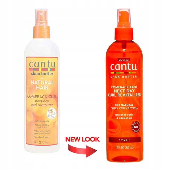Cantu Natural Comeback Curl NextDay Curl Revitalizer - mgiiełka do włosów