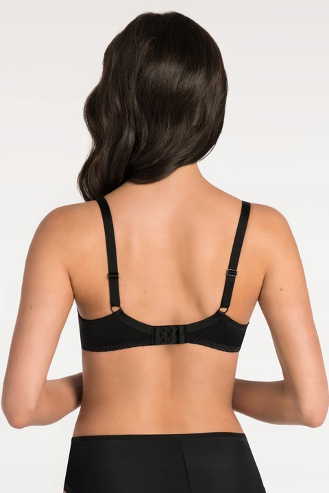 Doskonały Biustonosz półusztywniany GORSENIA K357 BLANCA czarny