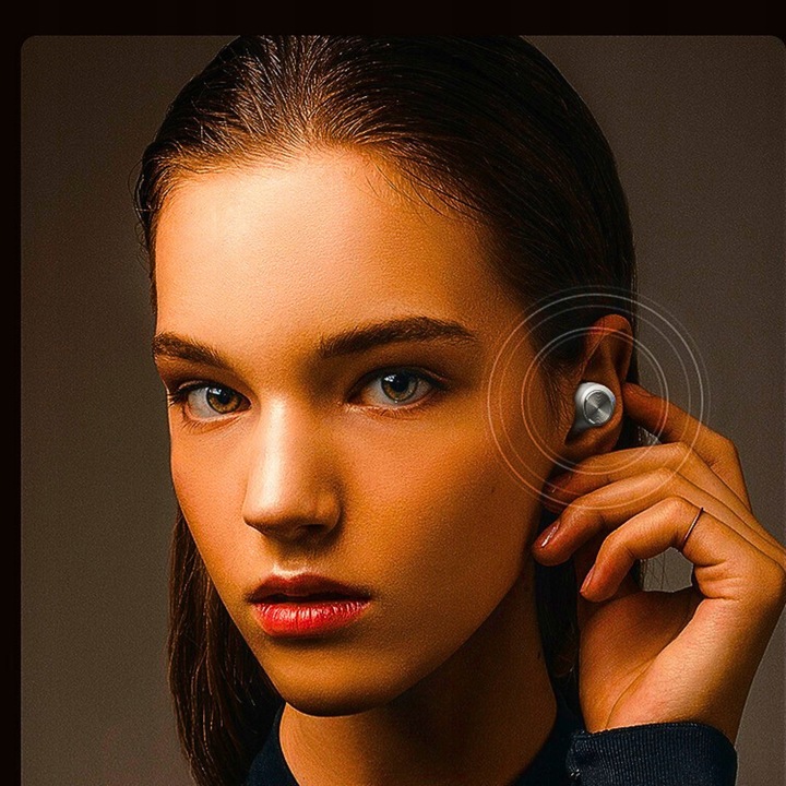 SŁUCHAWKI BEZPRZEWODOWE DOKANAŁOWE SPE-13 BLUETOOTH WODOODPORNE 2 mikrofony