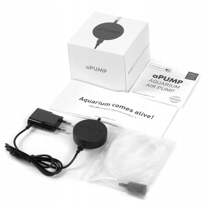 APUMP NAJCICHSZA POMPKA NAPOWIETRZACZ DO AKWARIUM DO 100L