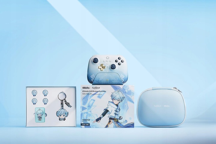 8Bitdo Ultimate Genshin Impact 2.4G Pad PC +Dock Edycja Limitowana Chongyun