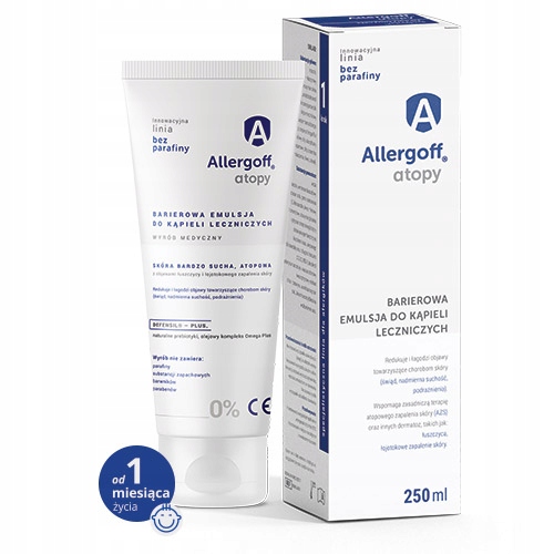 Allergoff barierowa emulsja do kąpieli leczniczych 250 ml