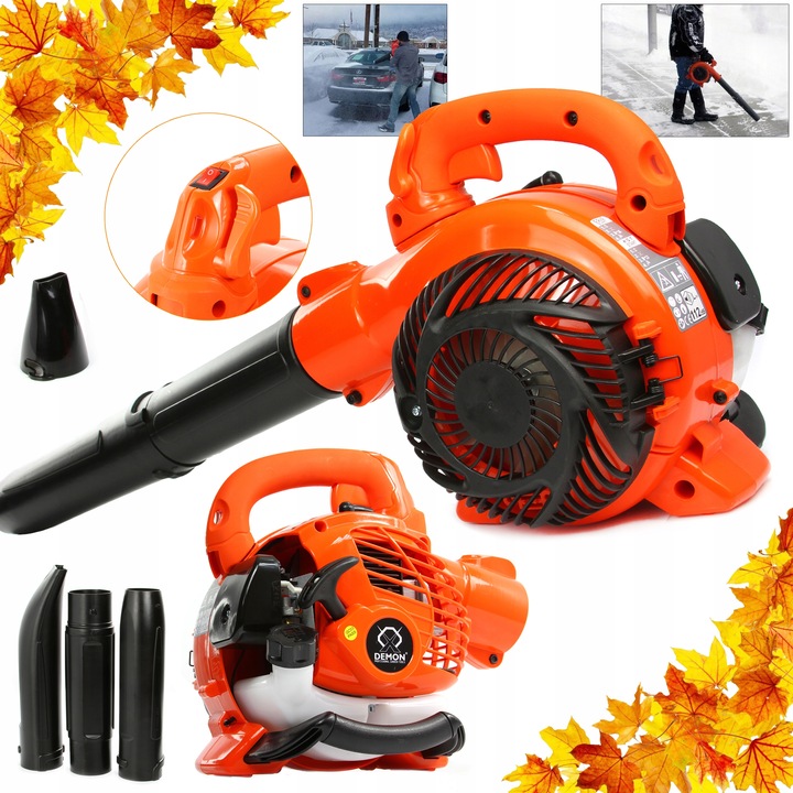 DMUCHAWA SPALINOWA DO LIŚCI DEMON GT OGRODOWA MOCNA