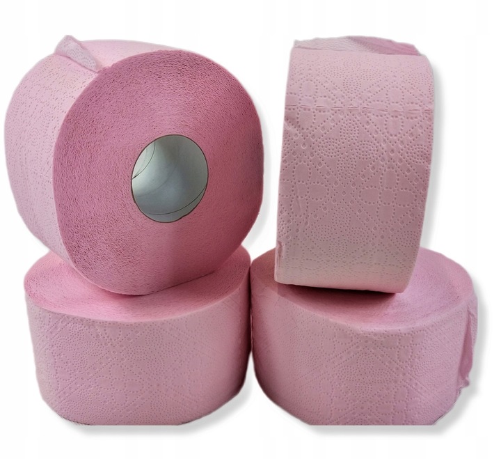 Papier Toaletowy Jumbo Biały Celuloza 2 Warstw Horeca 80m 400 listków