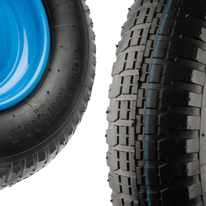 Koło do taczki 6 PR 4.00-8 z dętką BEGRIS