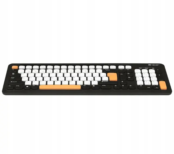KLAWIATURA BEZPRZEWODWA TRACER GREG RF BIUROWA DO PISANIA USB 2.4 GHz