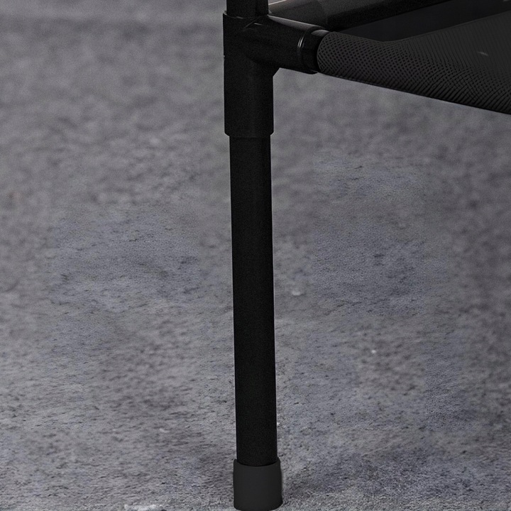 Wieszak na Ubrania Stojący Stojak Loft Czarny Wieszaki Podłogowy