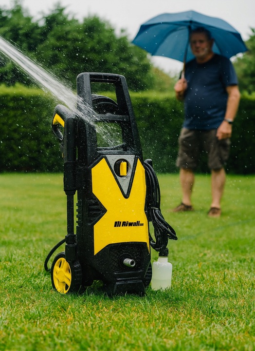 MYJKA CIŚNIENIOWA RIWALL REPW120M BAR MOCNA POMPA ZESTAW 230barEW