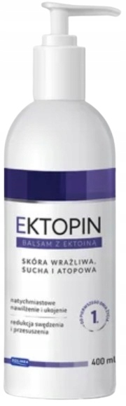 EKTOPIN balsam z ektoiną do ciała skóra sucha wrażliwa atopowa 400 ml