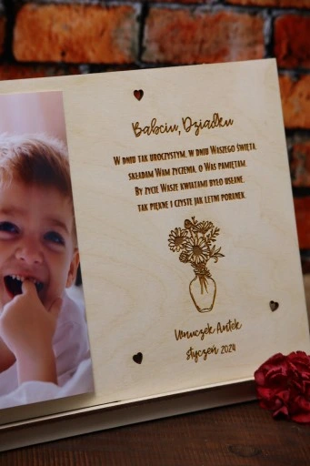 RAMKA DLA DZIADKA I BABCI Prezent na Dzień Dziadka Pierwszy Dzień Babci