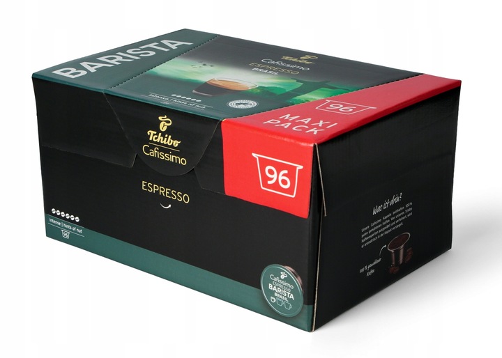 Kawa kapsułki Tchibo Cafissimo Brasil 96 kaps.