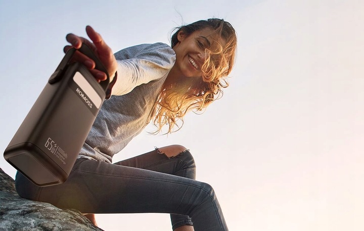 Romoss Powerbank PMT40 Power Bank USB-C PD 40000mAh 65W Z Uchwytem Ekran