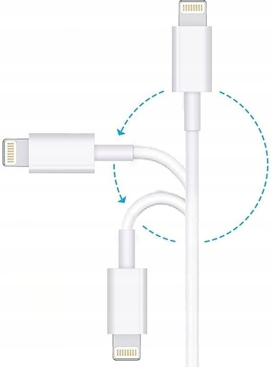 SZYBKI KABEL USB C LIGHTNING 1M DO iPHONE DO ŁADOWANIA SZYBKIE ŁADOWANIE