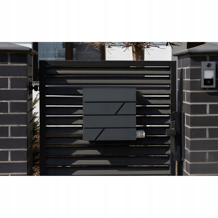 Skrzynka na Listy Pocztowa A4 Gazety Pocztę Duża Listowa do Domu