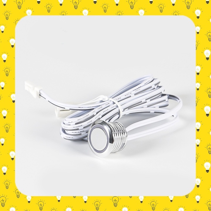 MINI ŚCIEMNIACZ DOTYKOWY WŁĄCZNIK DO TAŚM LED STEROWNIK MEBLOWY 12V