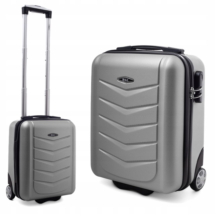 Mała walizka podróżna kabinowa BAGAŻ PODRĘCZNY RGL 40X30X20 KÓŁKA TORBA ABS