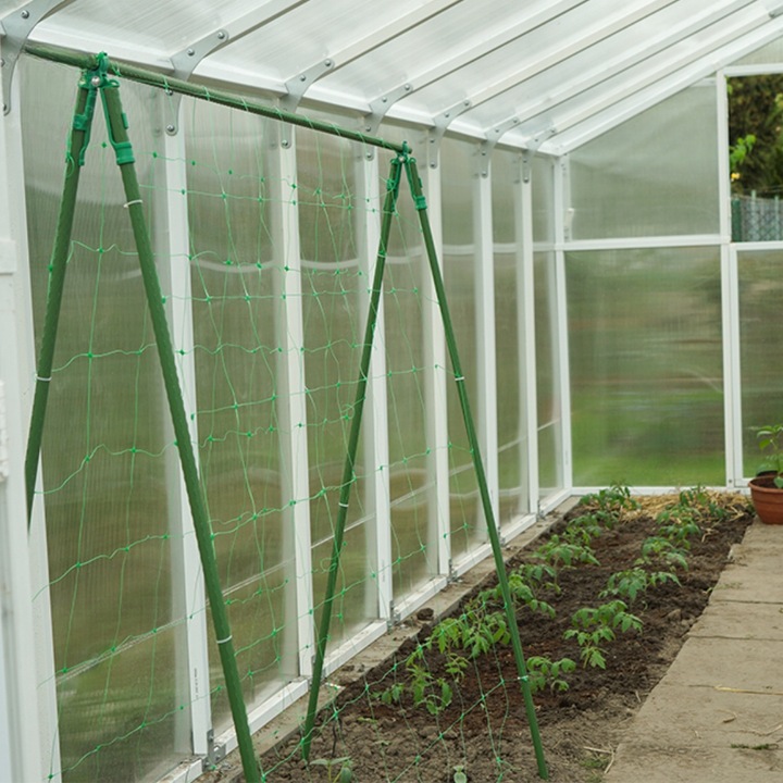 Tyczki do roślin pomidorów Tyczka powlekana stal Palik Podpora 150cm