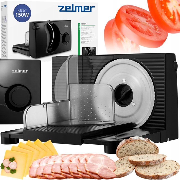 Krajalnica Zelmer ZFS0916B czarny 150 W