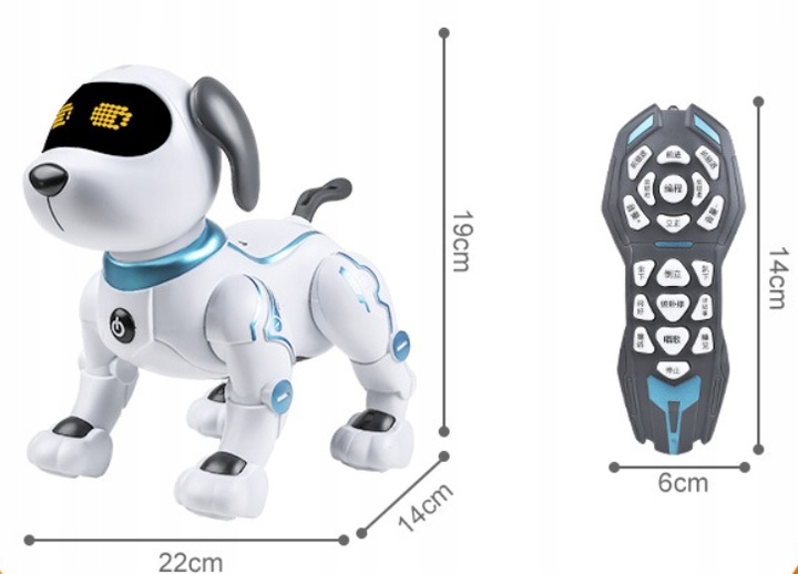 INTERAKTYWNY ROBO PIES ZDALNIE STEROWANY GŁOSEM
