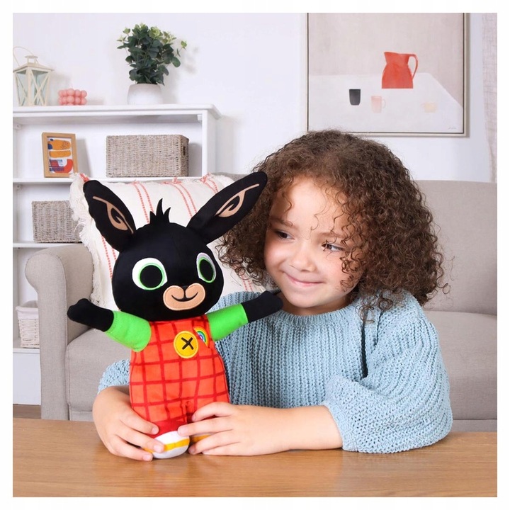 Króliczek BING 30cm - pluszak MÓWI I ŚPIEWA PO POLSKU - baw się i ucz!