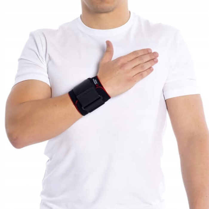 Stabilizator Nadgarstka Opaska Usztywniająca Nadgarstek na Rzep MSupport