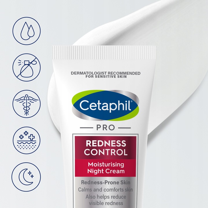 Cetaphil PRO Redness Control krem na noc 50 ml