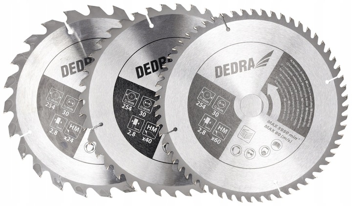 Piła do Drewna DEDRA Przecinarka Stołowa Krajzega Pilarka Tarczowa 3
