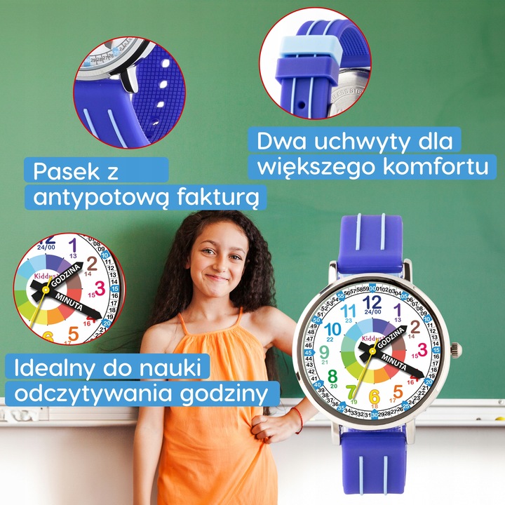 Kiddus Nauczyciel Czasu Polski Niebieski