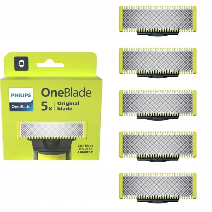 Ostrza do golarki Philips OneBlade QP250/50 5 sztuk