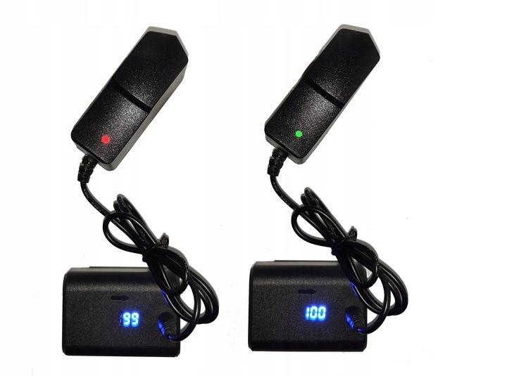 HILDA ŁADOWARKA LASERA POZIOMICY KRZYŻOWEGO 5 V WTYK 2,1/5,5 MM DIODA LED