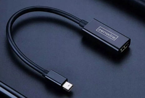 ADAPTER KABEL PRZEWÓD MINI DisplayPort DO HDMI 4K UHD THUNDERBOLT 2 ZENWIRE