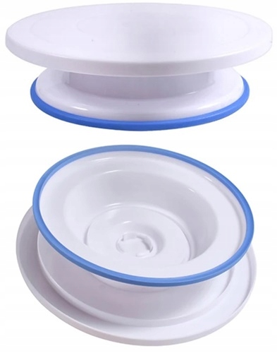 PATERA DO TORTU CIASTA OBROTOWA DEKORATOR DO DEKORACJI SERWOWANIA