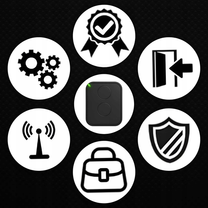 PILOT DO BRAMY ZAMIENNIK NICE ONE FLOR 433MHz ZMIENNY KOD BATERIA ZAWIESZKA