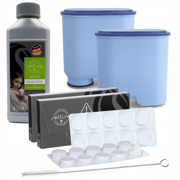 ZESTAW do KONSERWACJI EKSPRESU Philips Saeco ODKAMIENIACZ FILTRY