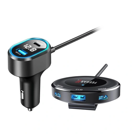 ROZDZIELACZ GNIAZDA ZAPALNICZKI FEEGAR 12-24V 5USB