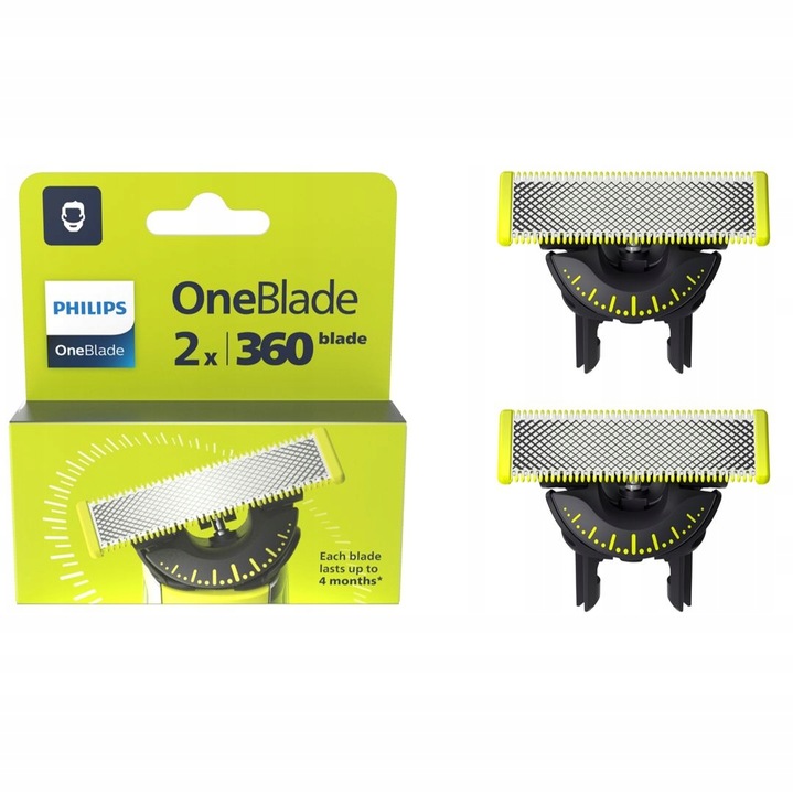 Ostrza wymienne do golarki Philips OneBlade 360 2 szt QP420/50
