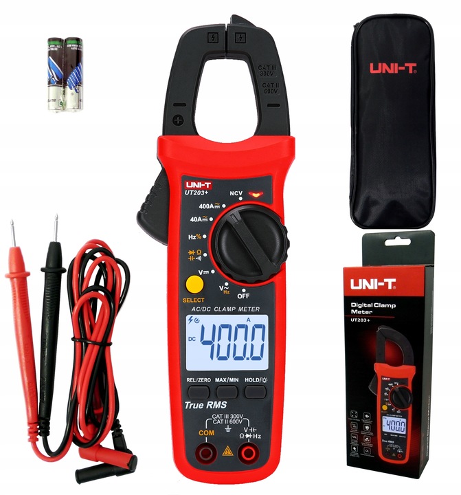 Miernik cęgowy Uni-T UT203+