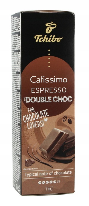 Kawa kapsułki Tchibo Cafissimo Espresso Double Chocolate (30 kapsułek)