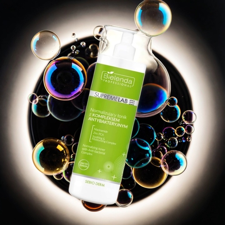 BIELENDA Tonik Do Twarzy Supremelab Normalizujący Sebum Sebio Derm 500ml